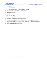 Предварительный просмотр 3 страницы Leadtek LR9101 Specification Sheet