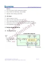 Preview for 3 page of Leadtek LR9101LP Specification Sheet