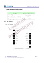 Preview for 9 page of Leadtek LR9101LP Specification Sheet