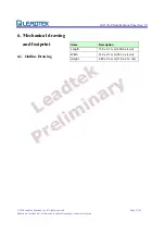 Preview for 12 page of Leadtek LR9101LP Specification Sheet