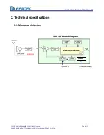 Предварительный просмотр 4 страницы Leadtek LR9101X Specification Sheet