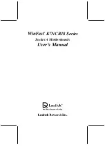 Leadtek WinFast K7NCR18 Series User Manual предпросмотр