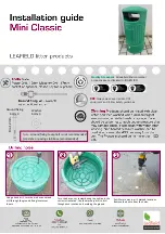 Leafield Environmental Mini Classic Installation Manual preview