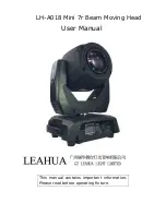 Preview for 1 page of leahua LH-A018 User Manual