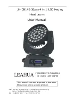 leahua LH-C014B User Manual preview