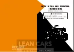 Lean Cars BDM 0909 Installation And Operating Instructions Manual предпросмотр