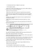 Preview for 4 page of Lean Cars HZB-118 Owner'S Manual