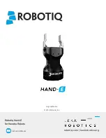 Lean ROBOTIQ HAND-E Original Notice preview