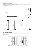 Предварительный просмотр 13 страницы Leander CLASSIC Changing top
for dresser User Manual