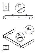 Предварительный просмотр 18 страницы Leander CLASSIC Changing top
for dresser User Manual