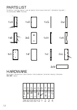 Предварительный просмотр 12 страницы Leander CLASSIC Wardrobe User Manual