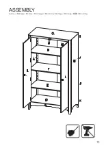 Предварительный просмотр 13 страницы Leander CLASSIC Wardrobe User Manual