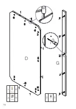 Предварительный просмотр 18 страницы Leander CLASSIC Wardrobe User Manual