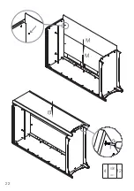 Предварительный просмотр 22 страницы Leander CLASSIC Wardrobe User Manual