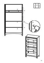 Предварительный просмотр 25 страницы Leander CLASSIC Wardrobe User Manual