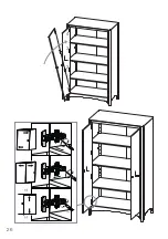 Предварительный просмотр 26 страницы Leander CLASSIC Wardrobe User Manual