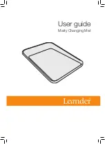 Предварительный просмотр 1 страницы Leander Matty Changing Mat User Manual