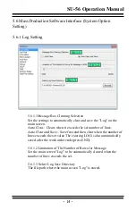 Предварительный просмотр 14 страницы LEAP Electronics SU-56 Operation Manual