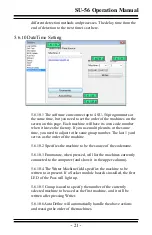 Предварительный просмотр 21 страницы LEAP Electronics SU-56 Operation Manual