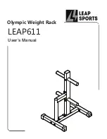 Preview for 1 page of LEAP SPORTS LEAP611 User Manual