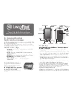 Preview for 1 page of LeapFrog 33200 LeapPad Ultra Manual And Instructions