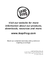 Preview for 13 page of LeapFrog 80-614303 Instruction Manual