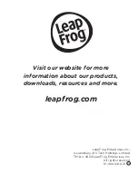 Preview for 11 page of LeapFrog 91-003352-002 Instruction Manual