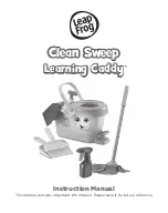 LeapFrog Clean Sweep Learning Caddy Instruction Manual предпросмотр