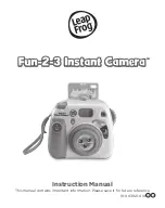 LeapFrog Fun-2-3 Instant Camera Instruction Manual предпросмотр