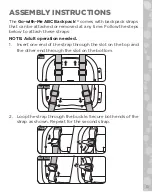 Preview for 6 page of LeapFrog Go-with-Me ABC Backpack Parents' Manual