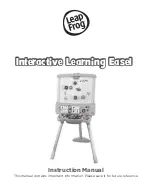 LeapFrog Interactive Learning Easel Instruction Manual preview