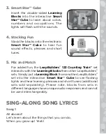 Preview for 9 page of LeapFrog LeapBuilders 123 Counting Train Parents' Manual