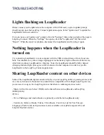 Preview for 2 page of LeapFrog LeapReader Troubleshooting