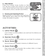 Preview for 8 page of LeapFrog Learn & Groove Dancing Panda Parents' Manual