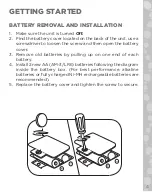 Preview for 4 page of LeapFrog Learn & Groove Rainbow Lights Piano Instruction Manual