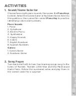 Preview for 8 page of LeapFrog Learn & Groove Rainbow Lights Piano Instruction Manual