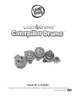 Preview for 1 page of LeapFrog Learn&Groove Caterpillar Drums 6102 Parents' Manual