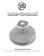 Предварительный просмотр 1 страницы LeapFrog Letter-Go-Round 6143 Instruction Manual