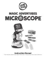 LeapFrog Magic Adventures Microscope Instruction Manual preview