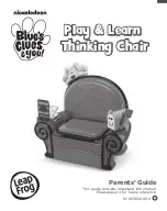 Preview for 1 page of LeapFrog Nickelodeon Blue's Clues & You! Play & Learn Thinking Chair Parents' Manual