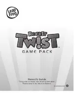 LeapFrog RockIt Twist Game Pack Cookie’s Sweet Treats Parents' Manual preview