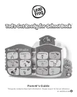 LeapFrog Tad's Get Ready for School Book Parents' Manual предпросмотр