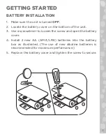 Preview for 4 page of LeapFrog Tad's Get Ready for School Book Parents' Manual