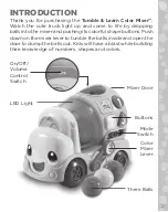 Preview for 2 page of LeapFrog Tumble & Learn Color Mixer Series Parents' Manual