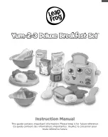 Предварительный просмотр 1 страницы LeapFrog Yum 2-3 Deluxe Breakfast Set Instruction Manual