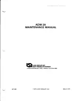 Lear Seigler ADM-34 Maintenance Manual preview