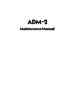 Предварительный просмотр 1 страницы Lear Siegler ADM-2 Maintenance Manual