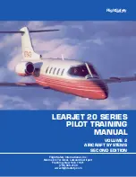 Learjet 20 Series Pilot Training Manual preview