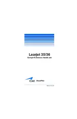 Learjet 35 Reference Handbook preview