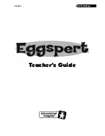 Предварительный просмотр 1 страницы Learning Resources Eggspert EI-7880 Teachers Manual